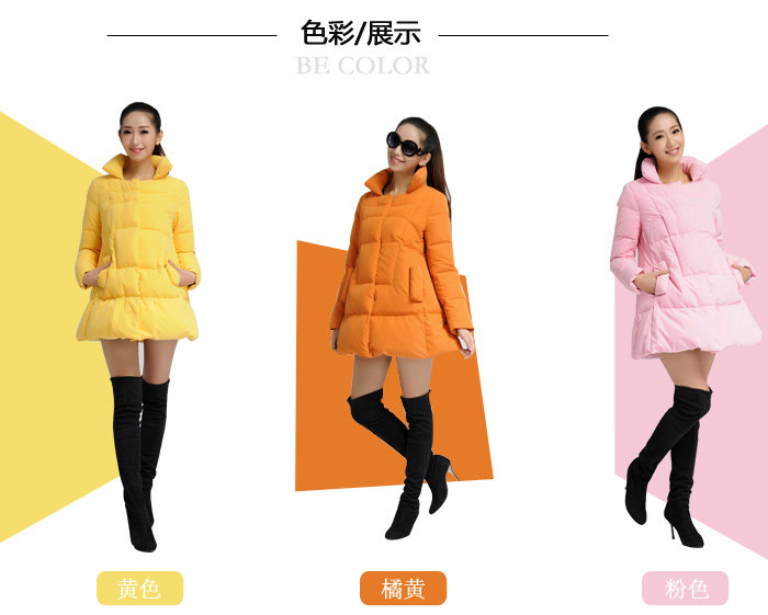 女裝時(shí)尚羽絨服（時(shí)尚羽絨服8409）/