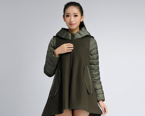 女裝時(shí)尚羽絨服（時(shí)尚羽絨服）