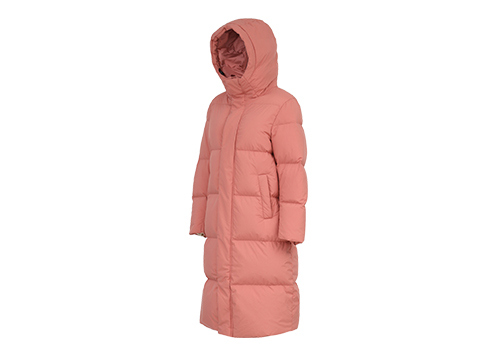 女士加長(zhǎng)款羽絨服定制廠家
