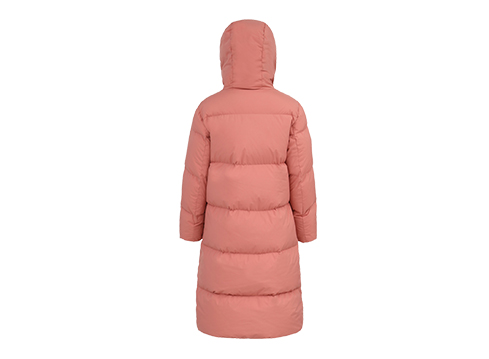 女士加長(zhǎng)款羽絨服定制廠家
