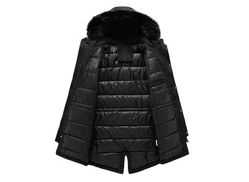 中長款中高端男女款羽絨服定制生產