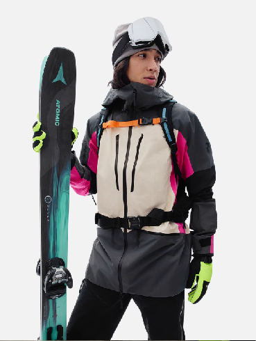 滑雪服工廠(chǎng)來(lái)圖來(lái)樣定制加工單雙板滑雪服